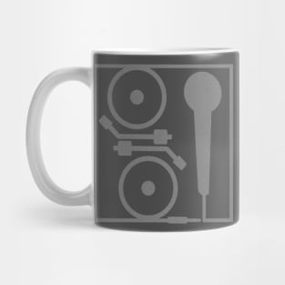 2 Turntables and a Microphone Mug